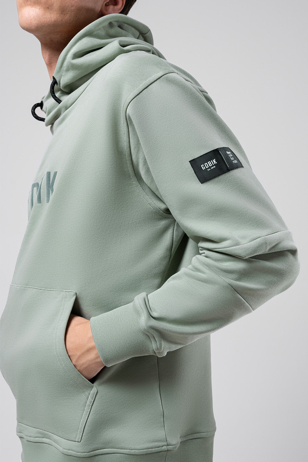 HOODED SWEATSHIRT TRAILBLAZE MEN ICEBERG GREEN