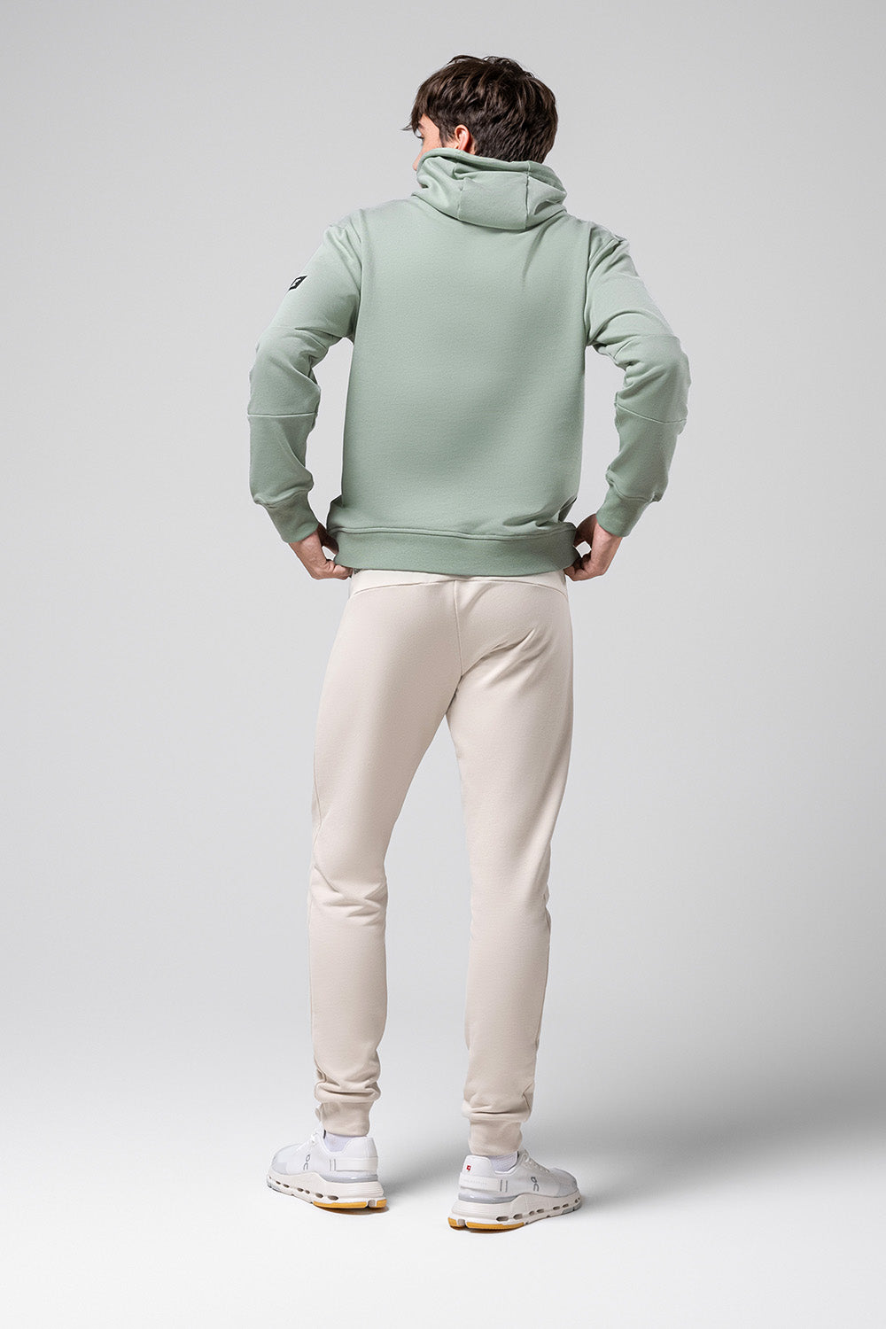 HOODED SWEATSHIRT TRAILBLAZE MEN ICEBERG GREEN