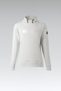 FELPA CON CAPPUCCIO TRAILBLAZE DONNA CROSSBAR TOFU 