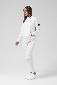 FELPA CON CAPPUCCIO TRAILBLAZE DONNA CROSSBAR TOFU 