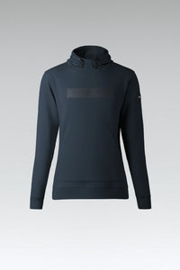 FELPA CON CAPPUCCIO TRAILBLAZE DONNA CROSSBAR ULTRABLUE 