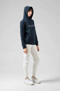 FELPA CON CAPPUCCIO TRAILBLAZE DONNA CROSSBAR ULTRABLUE 