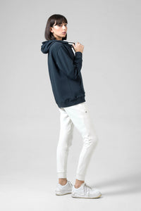 FELPA CON CAPPUCCIO TRAILBLAZE DONNA CROSSBAR ULTRABLUE 
