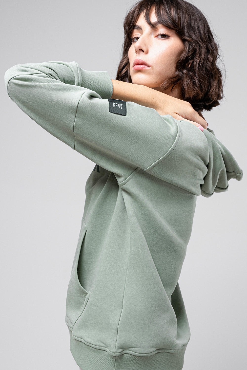 SUDADERA CON CAPUCHA TRAILBLAZE MUJER ICEBERG GREEN