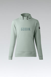 FELPA CON CAPPUCCIO TRAILBLAZE DONNA ICEBERG GREEN 