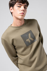 SWEATSHIRT HOVER UNISEX HERB 