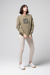 SWEATSHIRT HOVER UNISEX HERB 