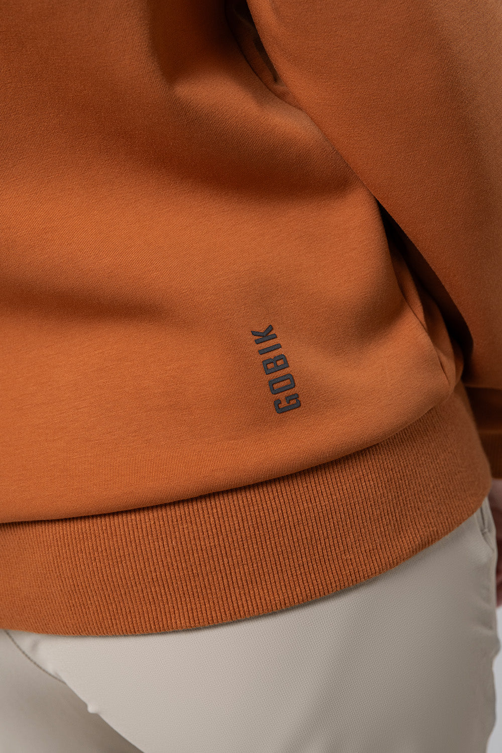 SWEATSHIRT HOVER UNISEX RUST