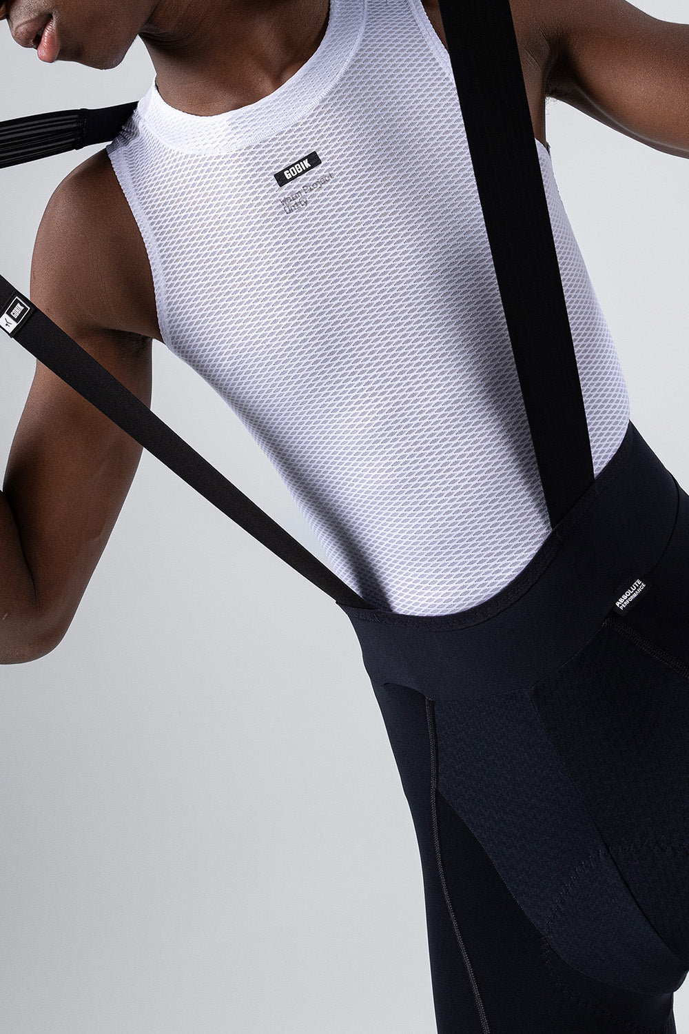 BIB SHORTS ABSOLUTE 7.0 MEN BLACK - K10 