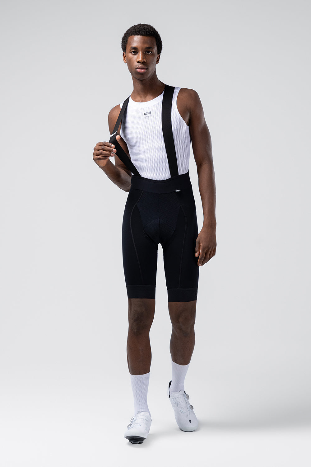 BIB SHORTS ABSOLUTE 7.0 MEN BLACK - K10 
