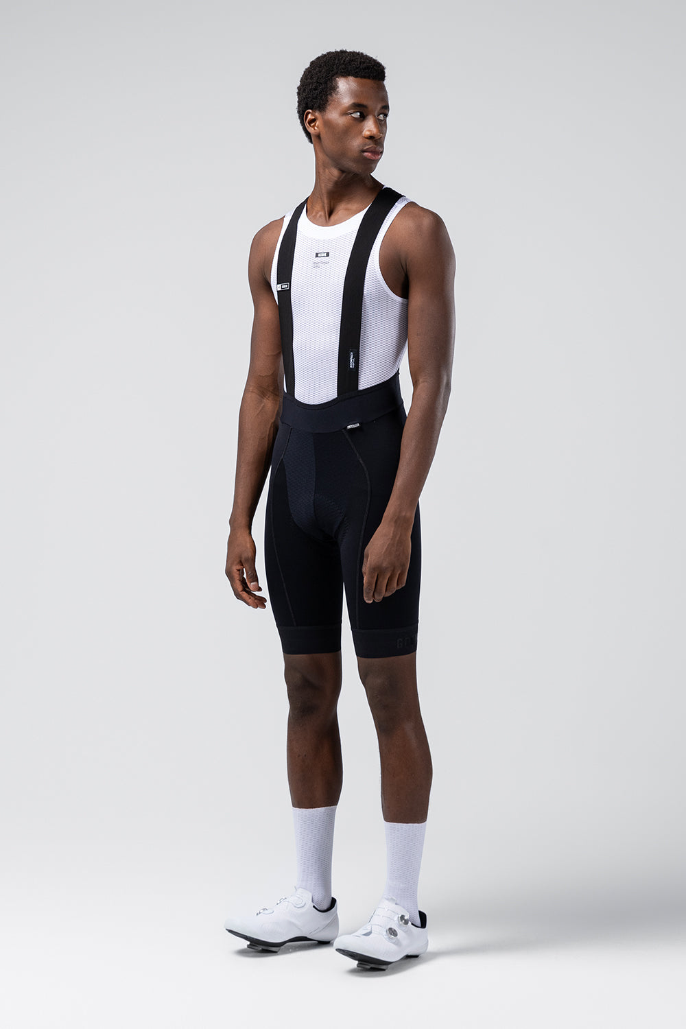 BIB SHORTS ABSOLUTE COMPACT 7.0 MEN BLACK - K10 