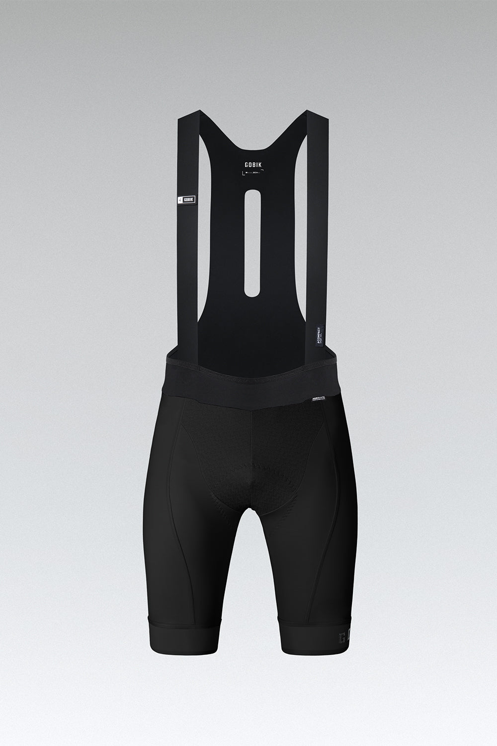 BIB SHORTS ABSOLUTE COMPACT 7.0 MEN BLACK - K10 