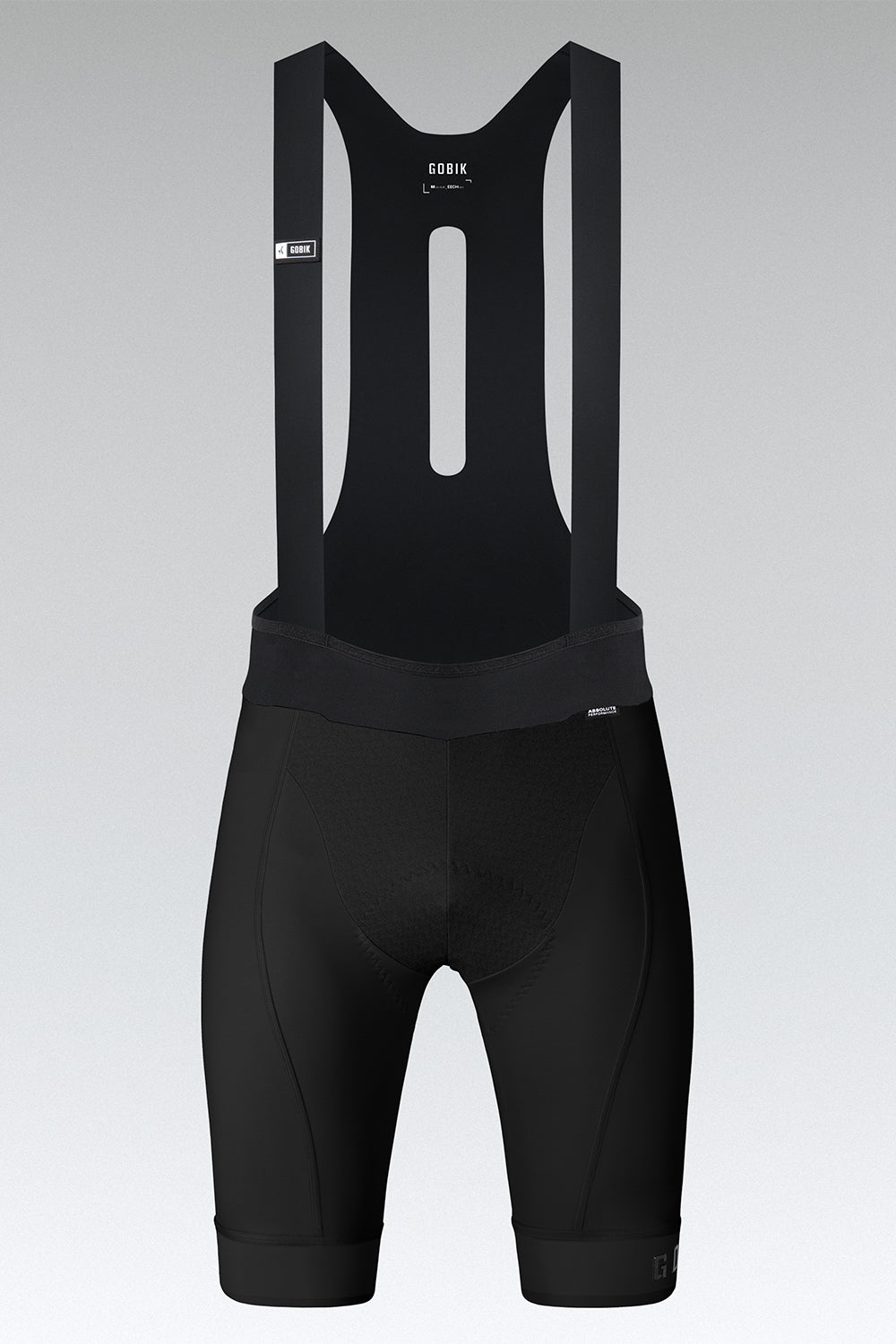 BIB SHORTS ABSOLUTE COMPACT 7.0 MEN BLACK - K10 