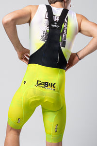 RADHOSE KURZ ABSOLUTE PRINT HERREN LIQUID LIME - K10 