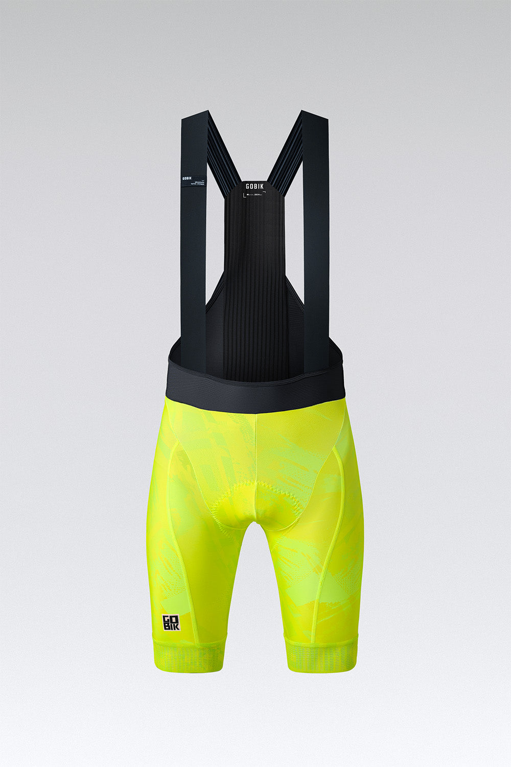 BIB SHORTS ABSOLUTE PRINT MEN LIQUID LIME - K10