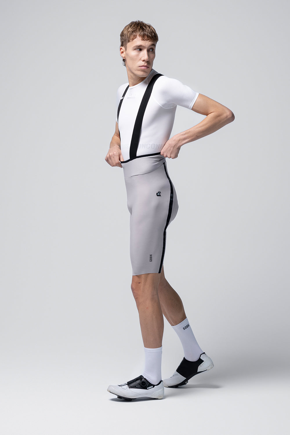 BIB SHORTS ARTIC STRIDE MEN TAPIOCA - K10 