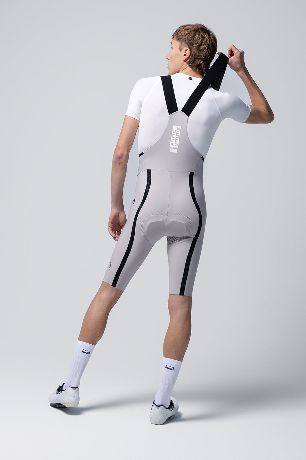 BIB SHORTS ARTIC STRIDE MEN TAPIOCA - K10 