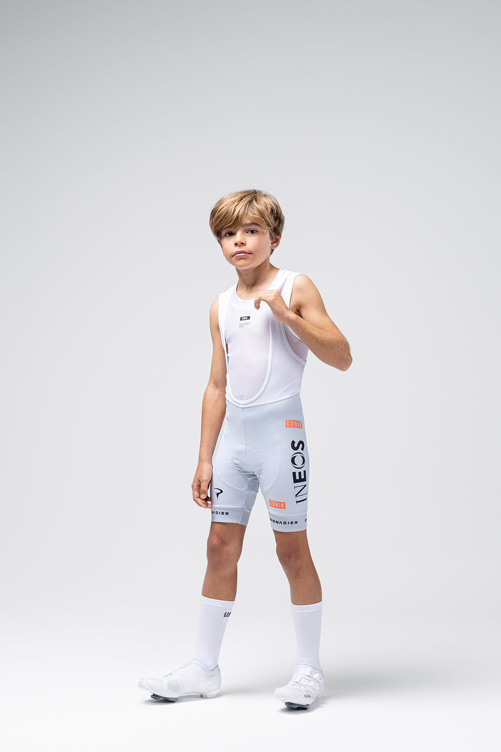 CUISSARD COURT AVANT PRINT AVEC BRETELLES ENFANT INEOS GRENADIERS 26 - K1 