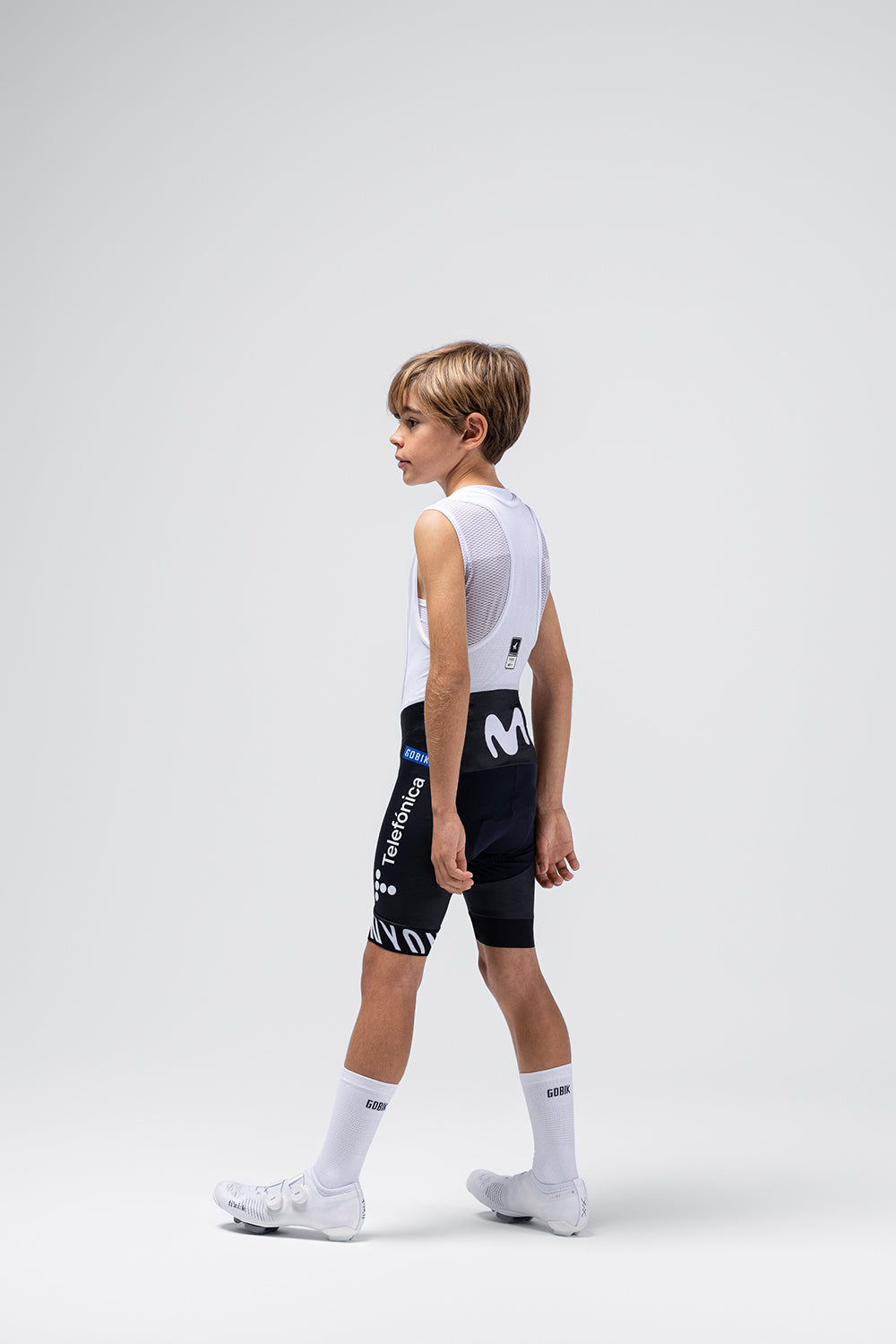 CULOTTE CORTO AVANT CON TIRANTES NIÑO MOVISTAR TEAM 26 - K1