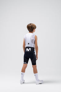 PANTALONCINO AVANT CON BRETELLES BAMBINO MOVISTAR TEAM 26 - K1 