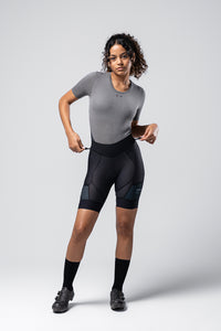 CULOTTE CORTO COMMANDER SIN TIRANTES MUJER BLACK - K6