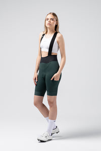 RADHOSE KURZ GRIT 3.0 DAMEN PINEWOOD - K9 