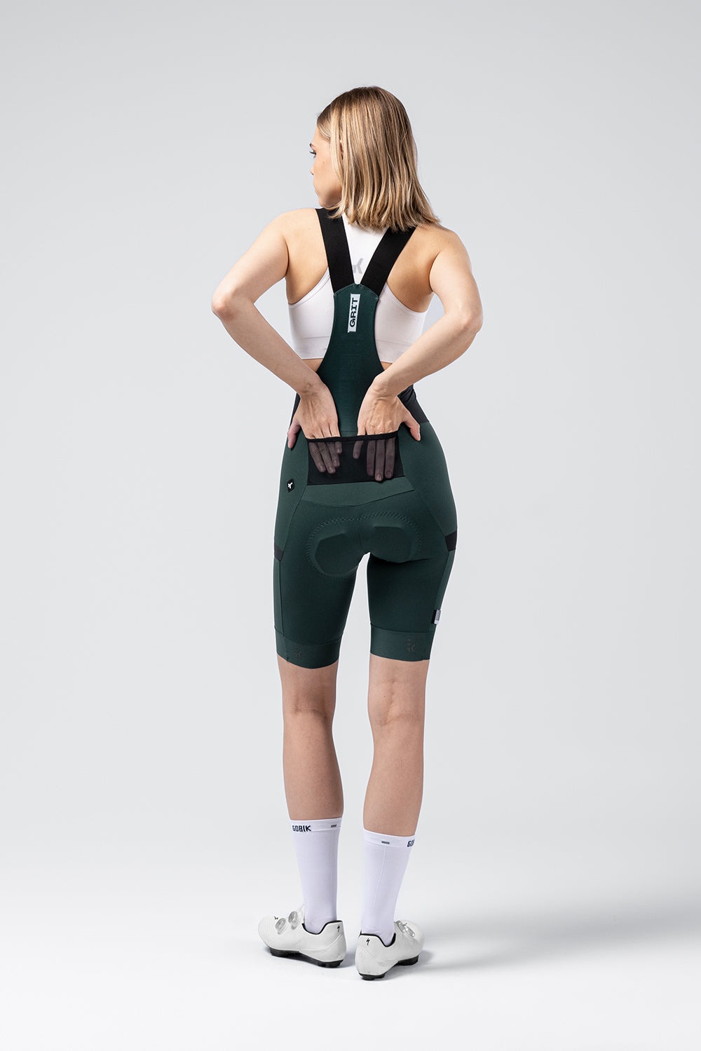 RADHOSE KURZ GRIT 3.0 DAMEN PINEWOOD - K9 