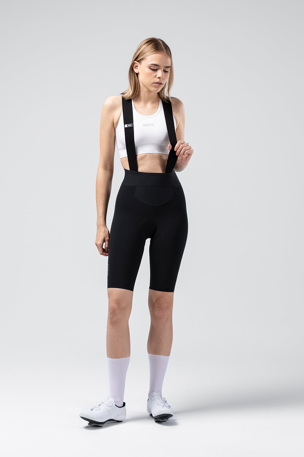 BIB SHORTS LANCER WOMEN BLACK - K9 