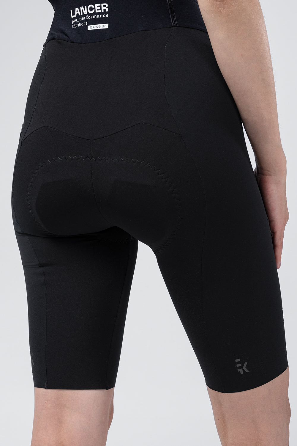 BIB SHORTS LANCER WOMEN BLACK - K9 