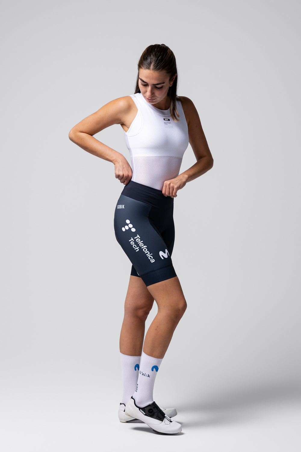 CULOTTE CORTO LIMITED SIN TIRANTES 6.0 MUJER MOVISTAR TEAM 25 - K9