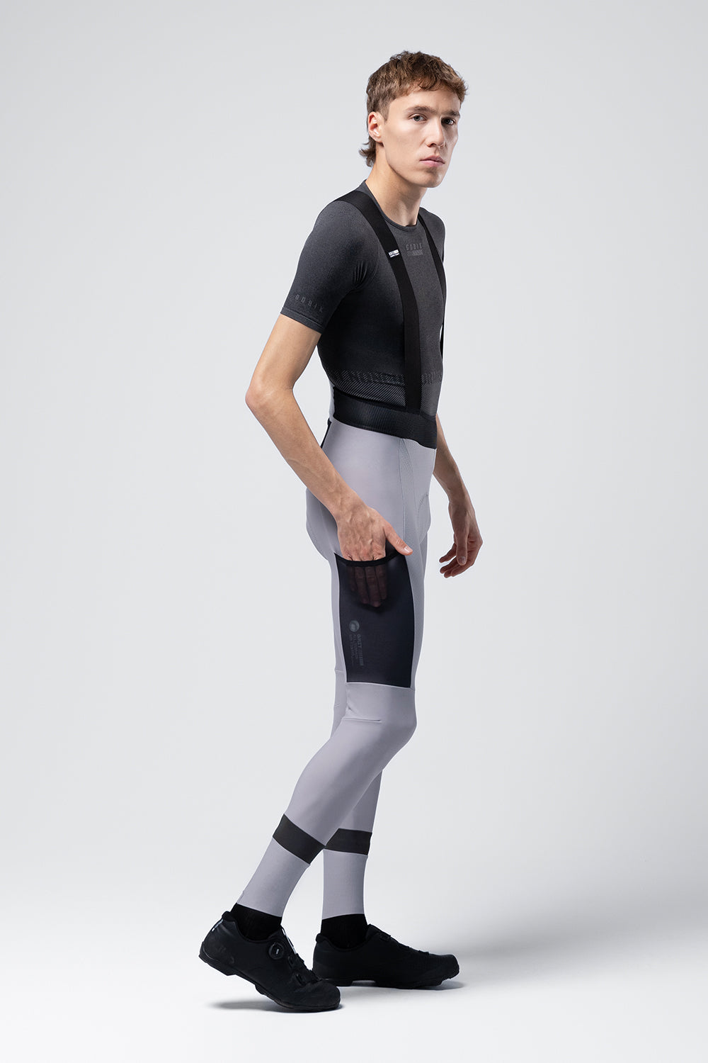BIB TIGHTS GRIT MEN TAPIOCA - G10 