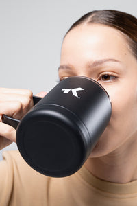 METALLIC MUG MUGEN BLACK 350 ML 