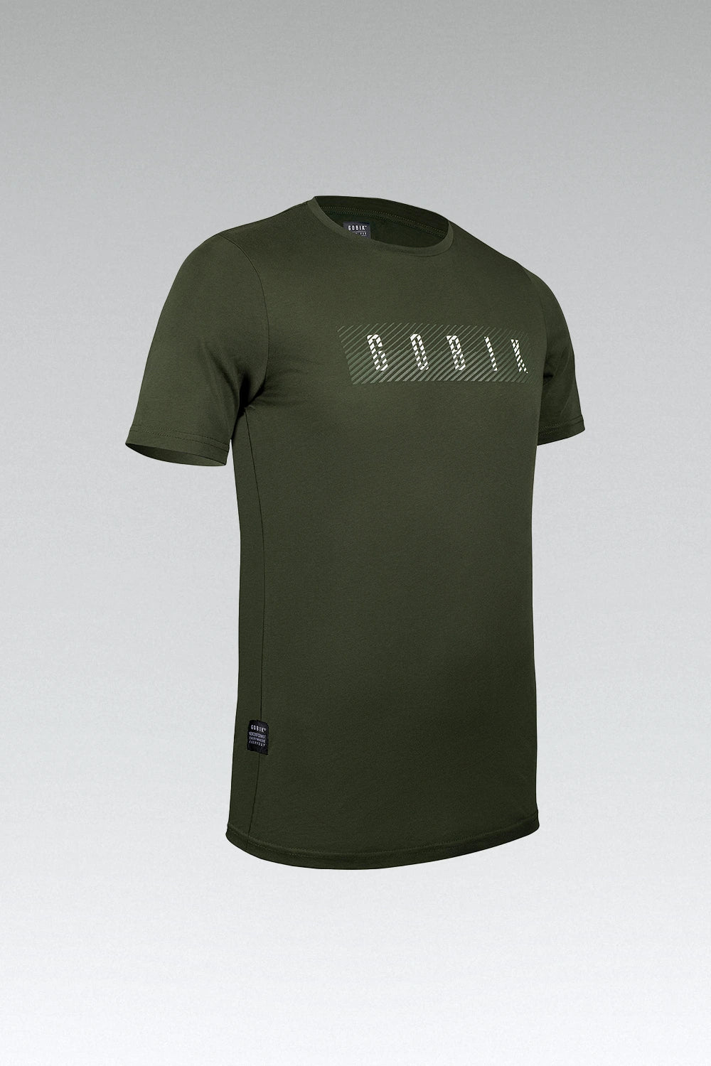 CAMISETA MANGA CORTA OVERLINES HOMBRE ARMY