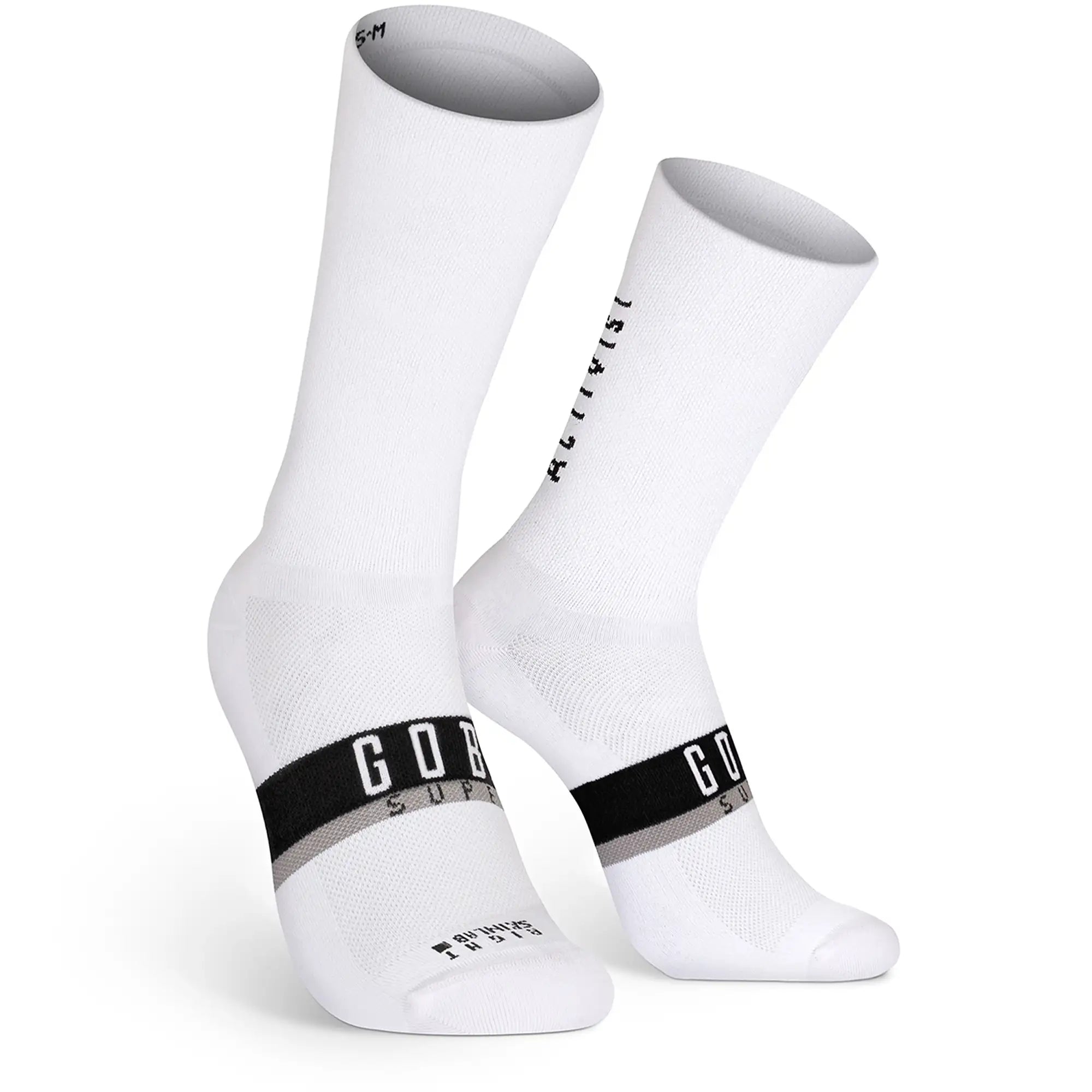 IR Logo Crew Socks (White) – Iron Rebel