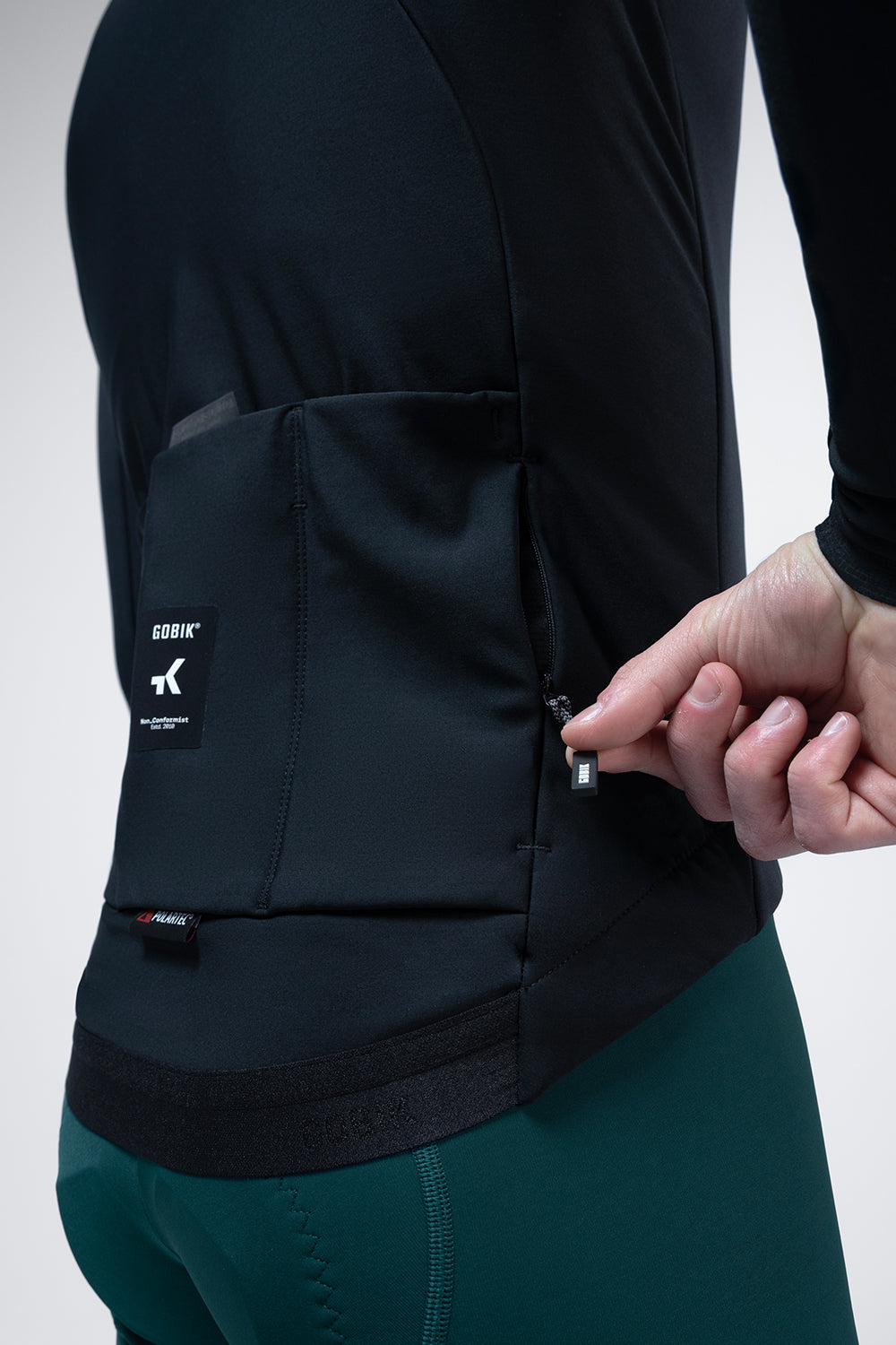 SKIMO JACKET SOLID MEN INK BLACK 