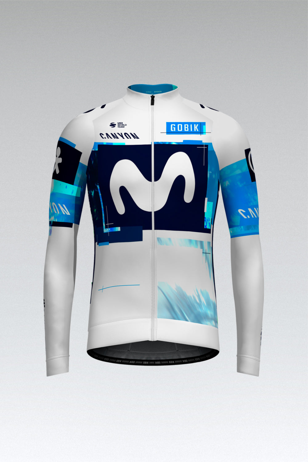 MAILLOT MANCHES LONGUES HYDER HOMME MOVISTAR TEAM 25