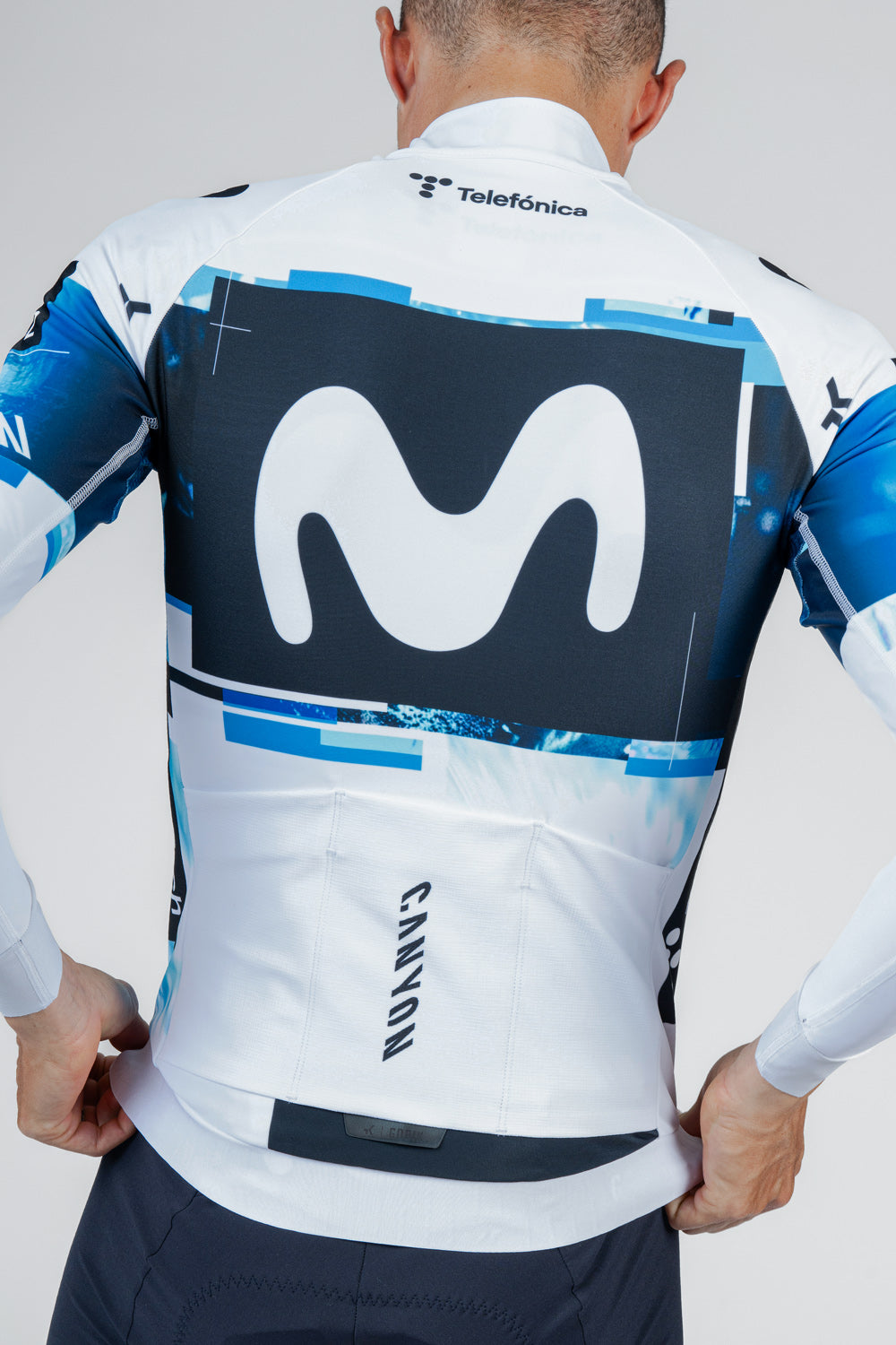 MAILLOT MANCHES LONGUES HYDER HOMME MOVISTAR TEAM 25