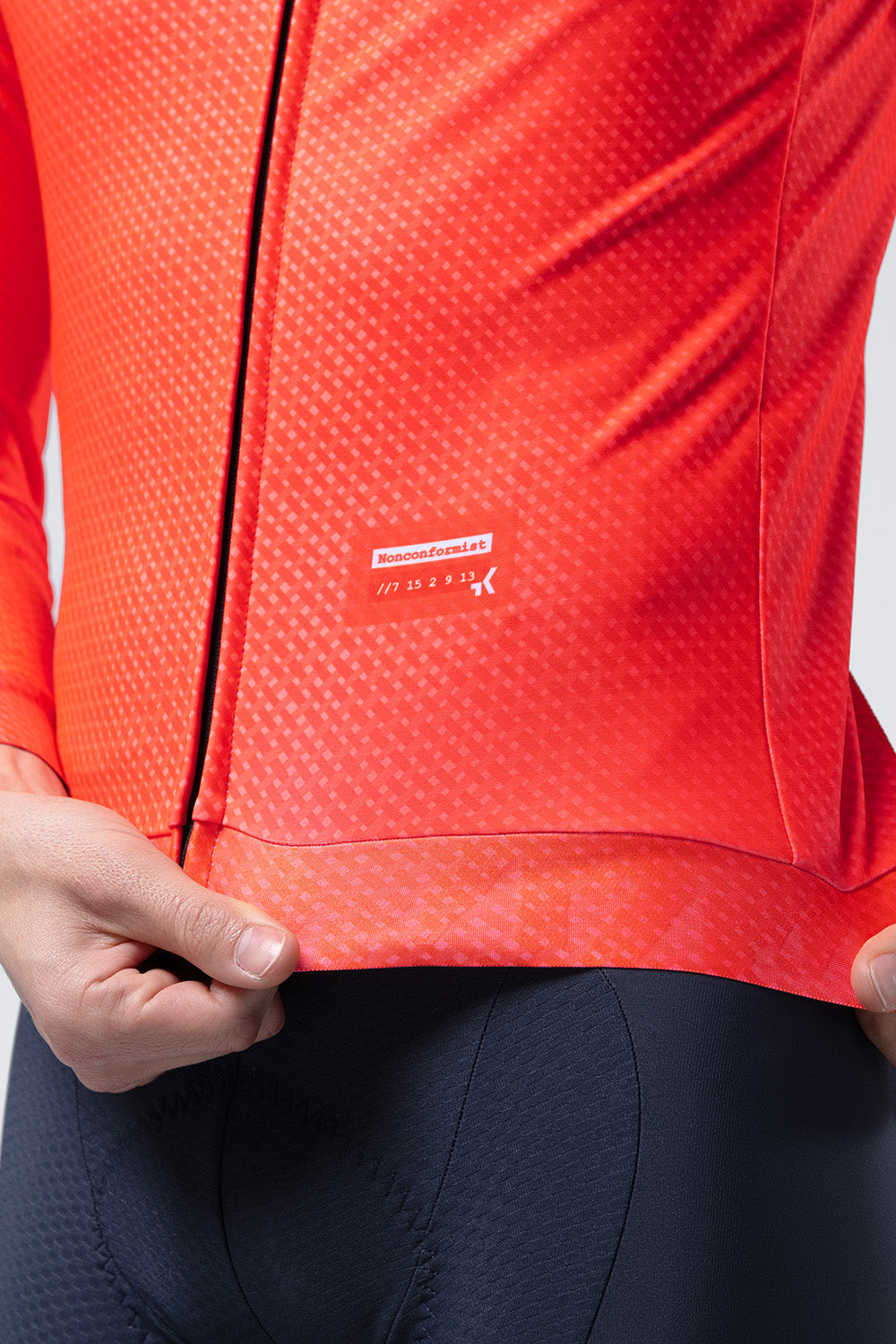 LONG SLEEVE JERSEY HYDER MEN VERMILION 