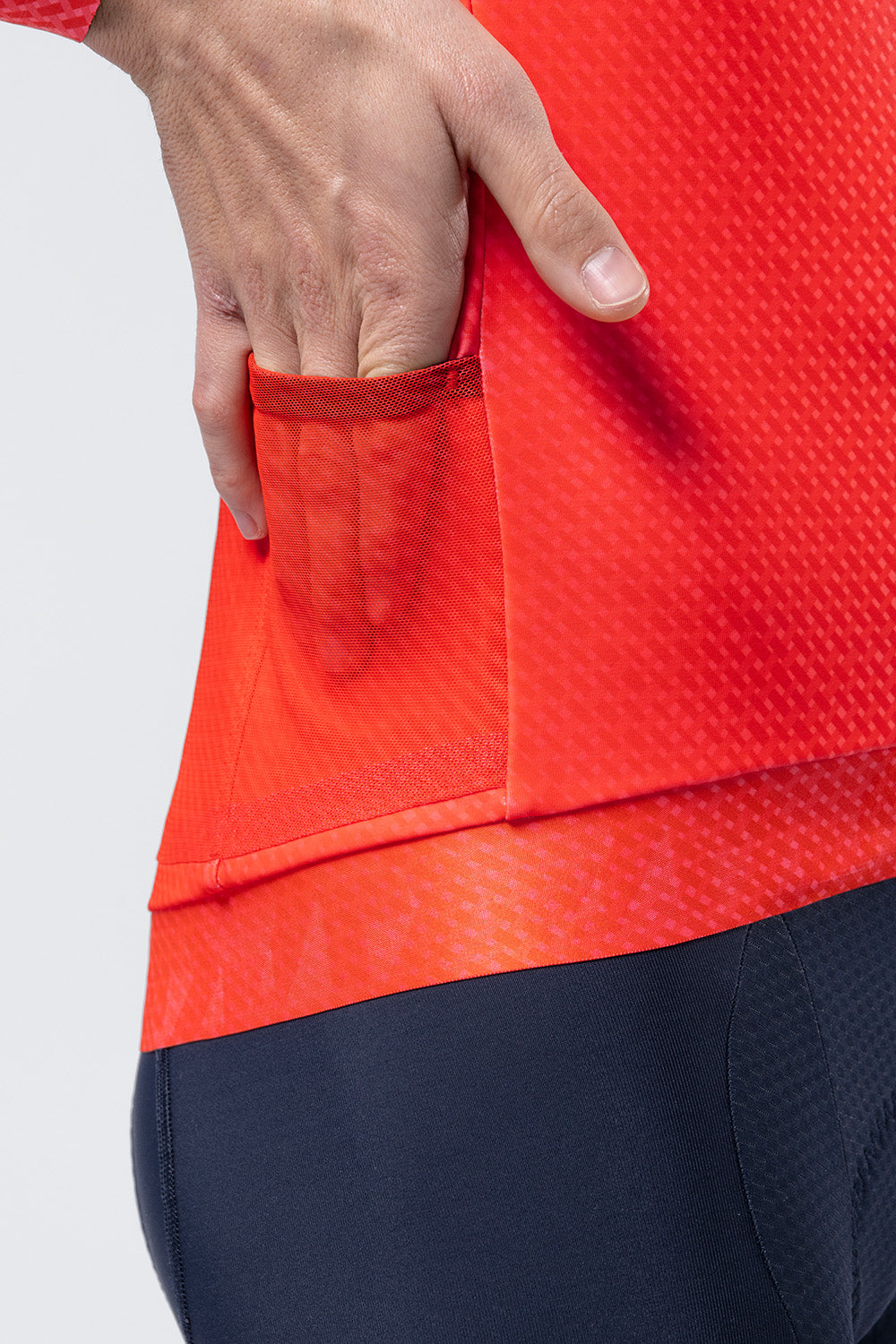 LONG SLEEVE JERSEY HYDER MEN VERMILION 