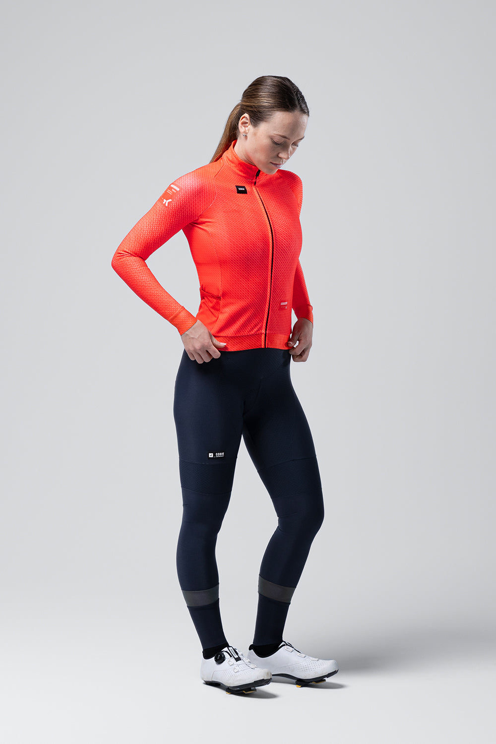 LONG SLEEVE JERSEY HYDER WOMEN VERMILION 