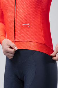 MAILLOT MANGA LARGA HYDER MUJER VERMILION