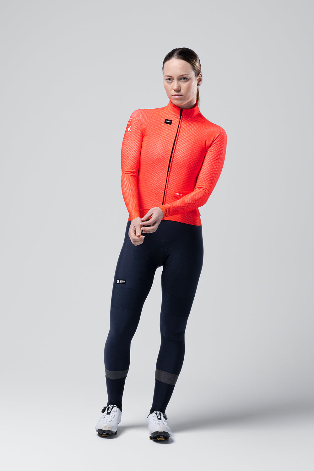 LONG SLEEVE JERSEY HYDER WOMEN VERMILION 