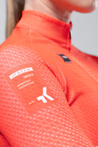 MAILLOT MANGA LARGA HYDER MUJER VERMILION