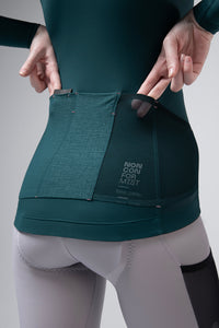 MAILLOT MANGA LARGA PACER SOLID 2.0 MUJER SUNKEN