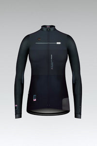 MAILLOT MANCHES LONGUES COBBLE FEMME DARK COAL 