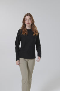 SWEATSHIRT POLARTEC AIRPEAK UNISEX JET BLACK 