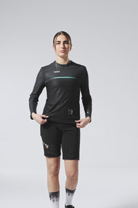 T-SHIRT TECNICA MANICHE LUNGHE TERRAIN DONNA CUSTOM 
