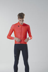 MAILLOT MANCHES LONGUES HYDER HOMME VERMILION 