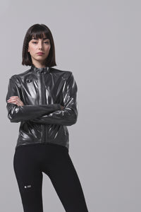 LIGHTWEIGHT WATERPROOF JACKET PLUVIA 2.0 UNISEX TRUE BLACK 