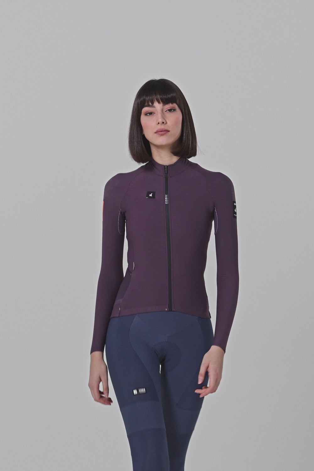 PACER SOLID 2.0 Nightshade · Long Sleeve Jersey · Women – Gobik